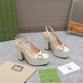 JHGS14 Slipper 12CM Heel Size 35-42 Lether Shoes with box