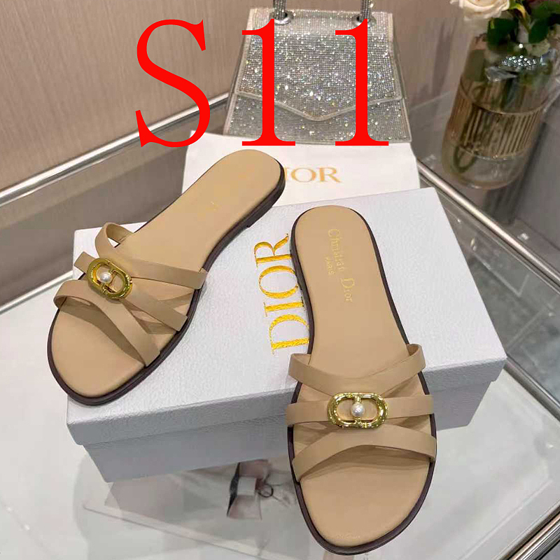 SHDS9 Women slipper Shoes 35-43 with box