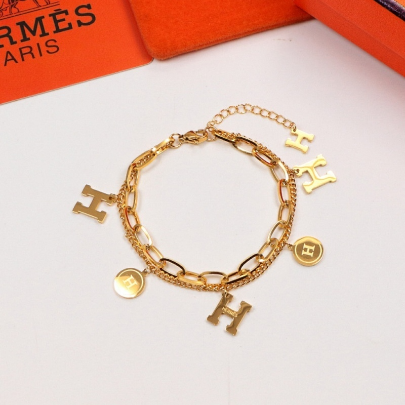 HB47 Titanium steel bracelet women's jewelry