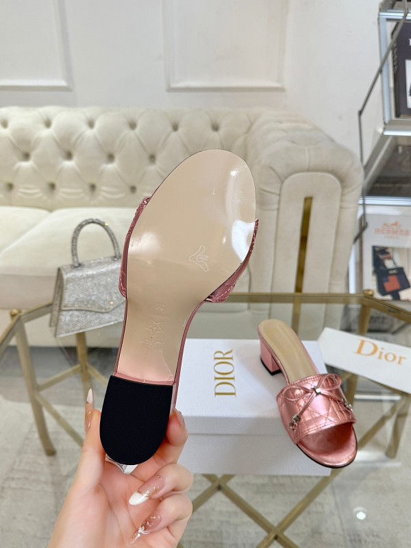 SHDS11 Women 5.5CM Heel slipper Shoes 35-42 with box