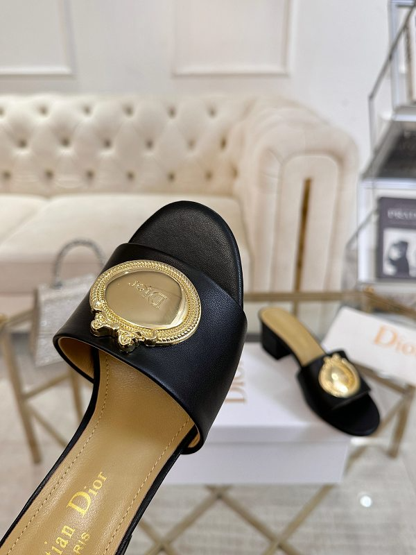 SHDS6 Women 5.5CM Heel slipper Shoes 35-42 with box