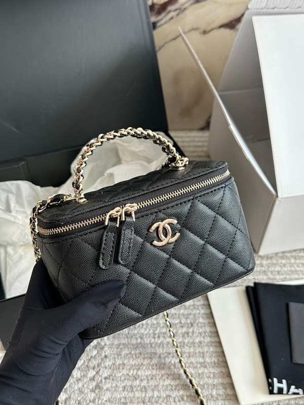ACP73 Leather Bags 17CM Bag with Box