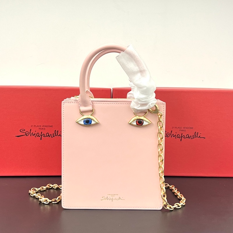 LSP1 Leather shoulder bag 17-15-6CM Hand Bags with Box