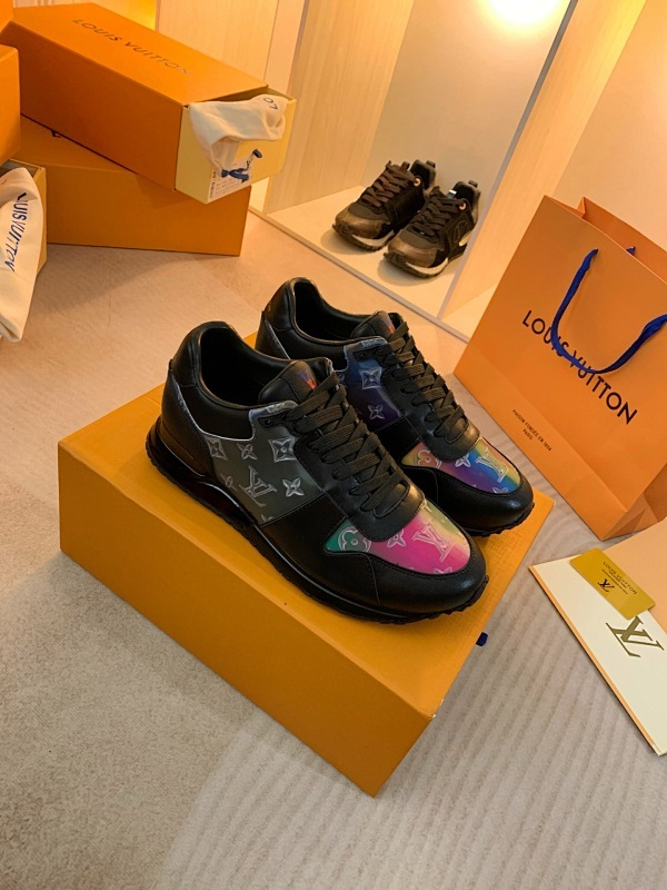 OLS44 Leather women 35-42 And men 40-46 sneakers shoes With box
