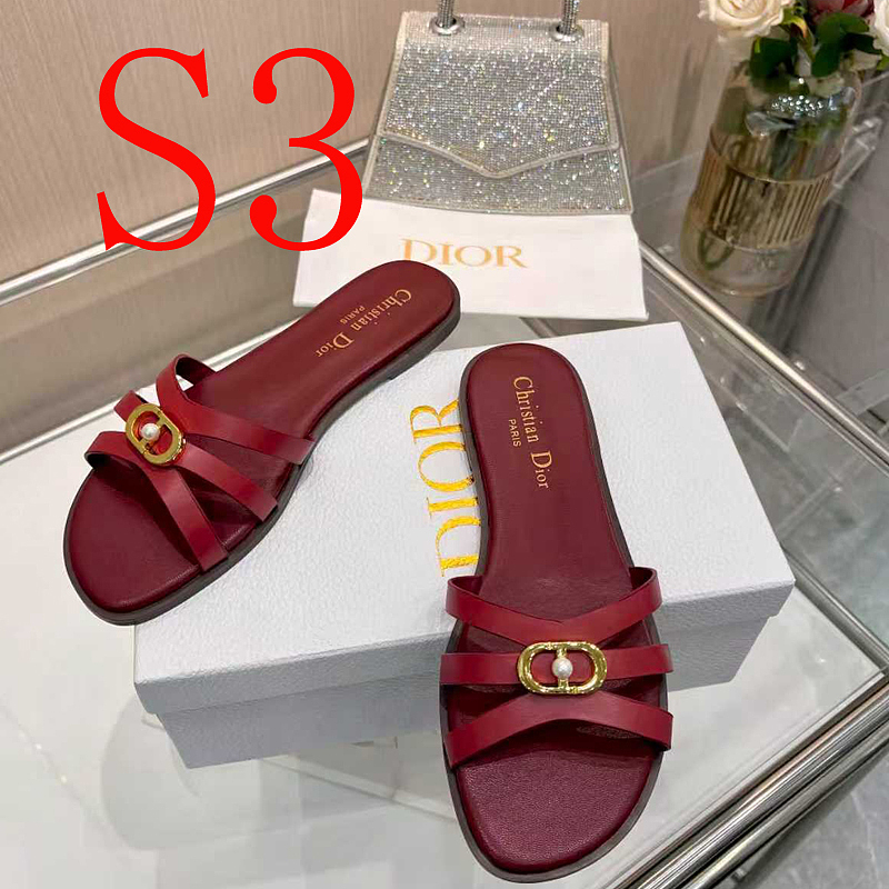 SHDS9 Women slipper Shoes 35-43 with box