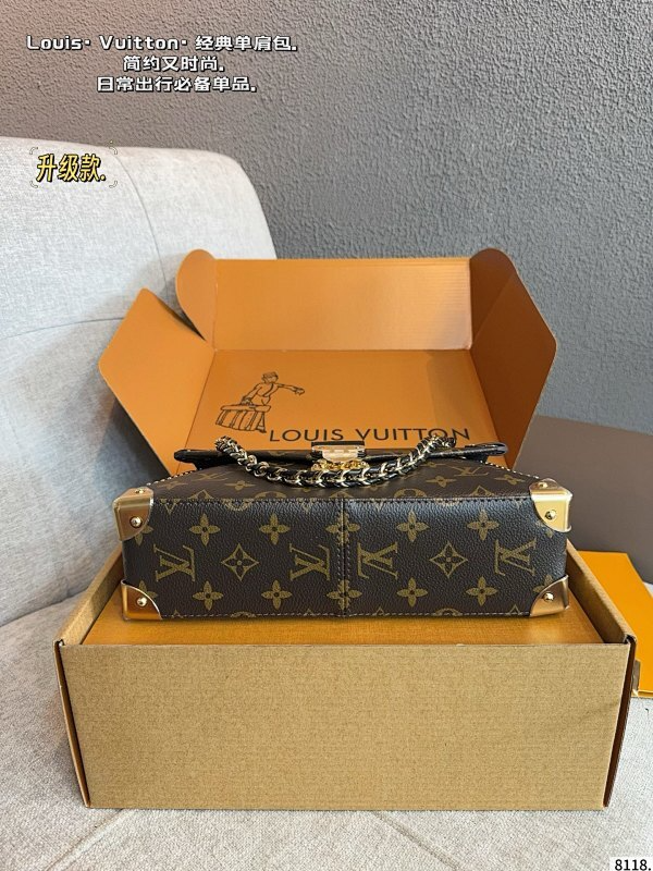 MLP63 Leather bag 25-7-16CM  Bags with Box