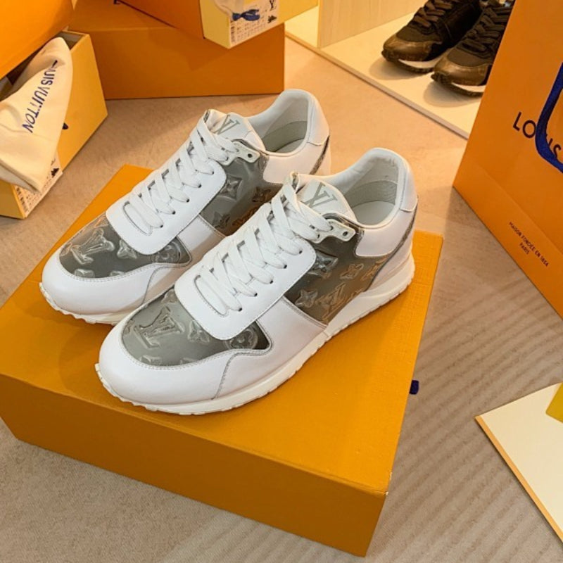 OLS44 Leather women 35-42 And men 40-46 sneakers shoes With box