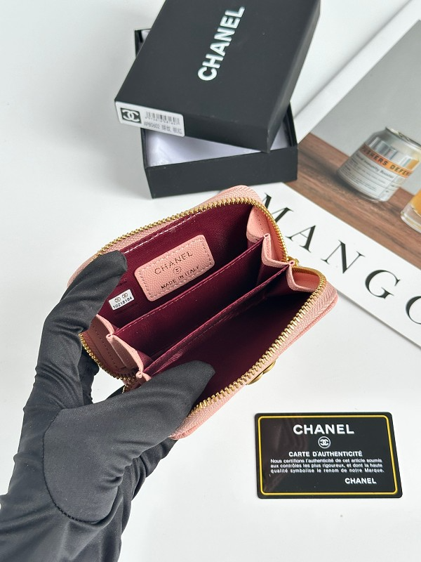 LCP74 Card bag 11-7.5CM Leather Wallet with box