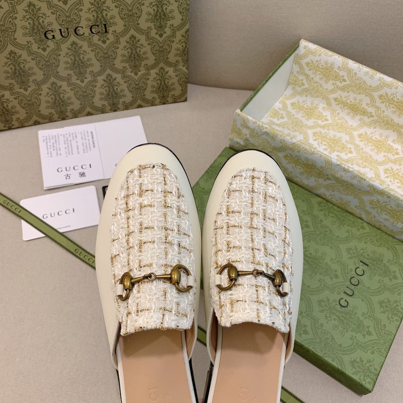 MJGS20 Leather slipper Women shoes 35-43 With box