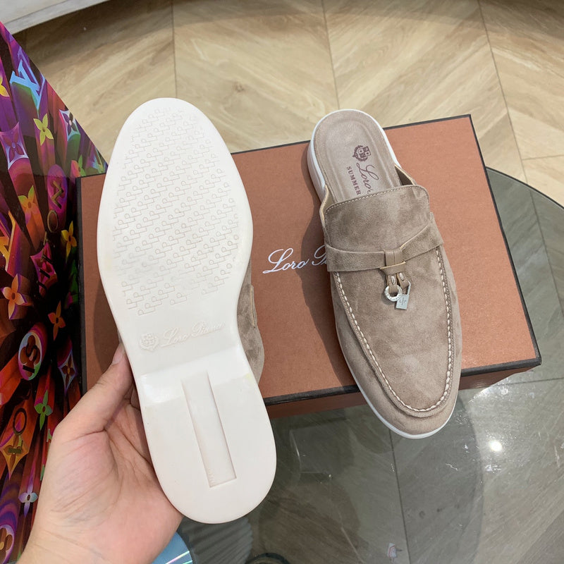 GLS19 Leather shoes Women35-42 Man40-45 Slipper with box