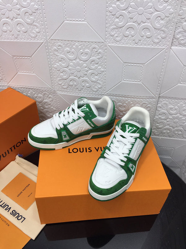 LLS1 High quality leather shoes women 35-41 or man 40-45 with box
