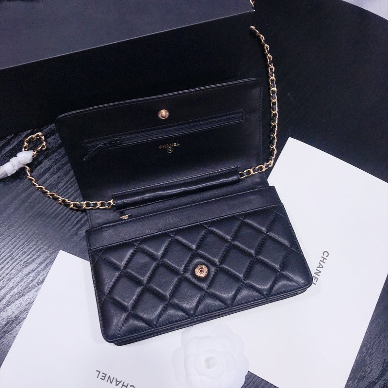 XCP018 Bag leather 19-13-4CM Bag Gold