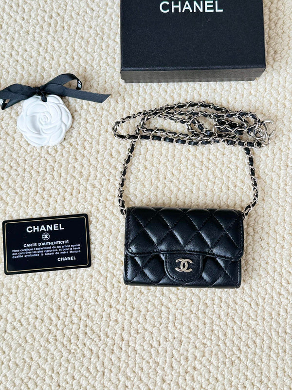 LCP02 Wallet Bag 13.1-7.5-2.1CM Leather bags with box