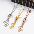 BVN7 Necklace 316L steel plating gold Jewelry