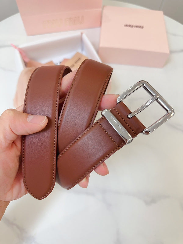MBL2 Real leather 3.5CM 95-110CM Belt with all packing