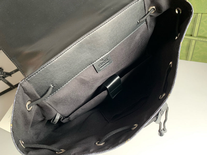 LGP51 Men GG SUPREME backpack large capacity ipad bag 34x42x16cm