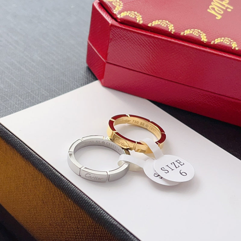 J118   Men's and women's titanium steel ring jewelry