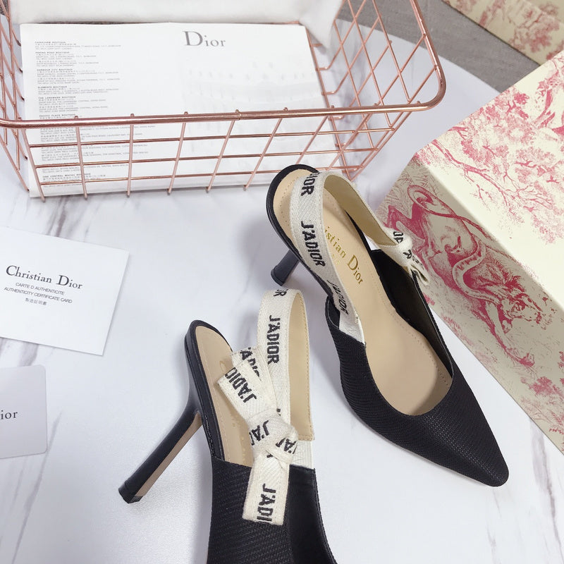BDS1 High heels 1.5/6.5/10CM size 35-41 women leather shoes with box