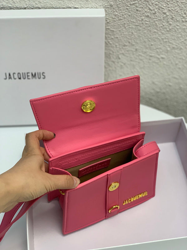 LJP9 Leather Bag 17CM high quality with box