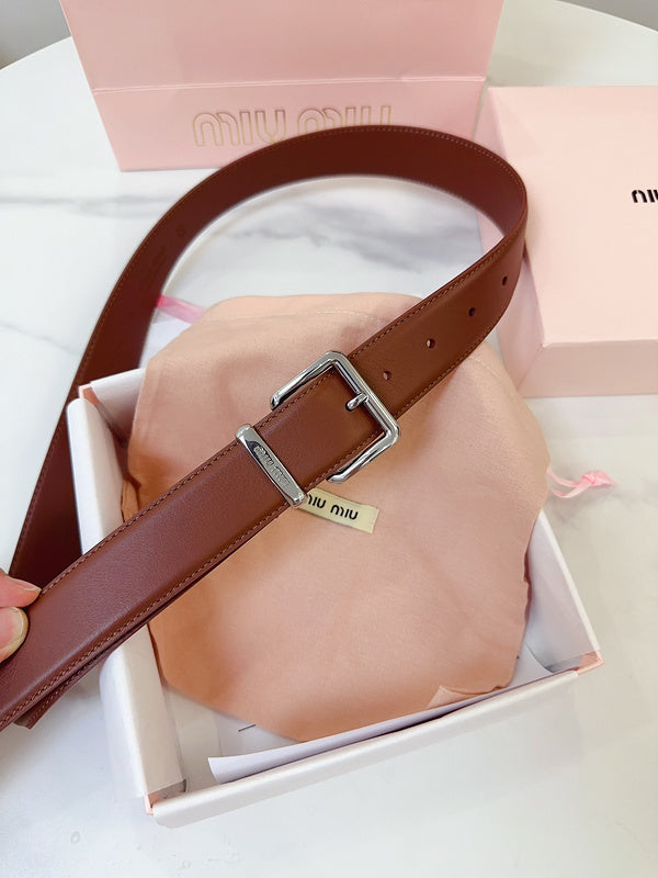MBL2 Real leather 3.5CM 95-110CM Belt with all packing