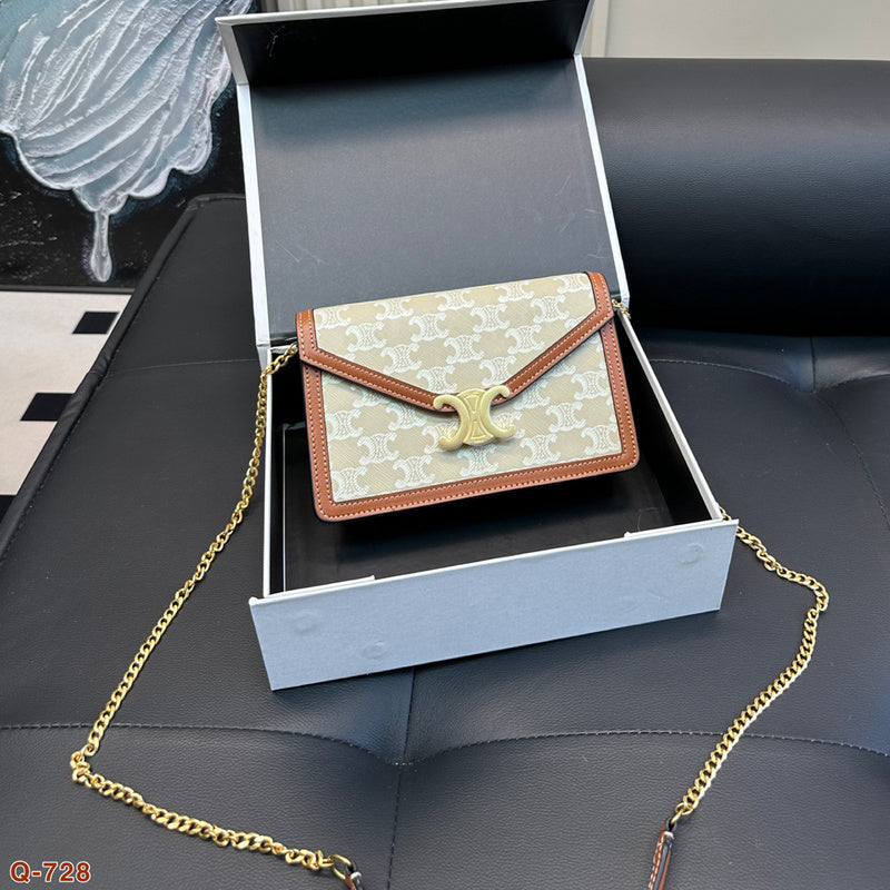 ACP05 Leather Bag 19-13CM Shoulder bags with box