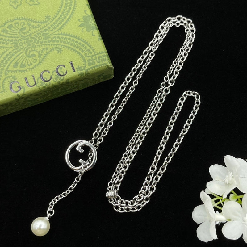GN35  Necklace 316L steel plating gold Jewelry