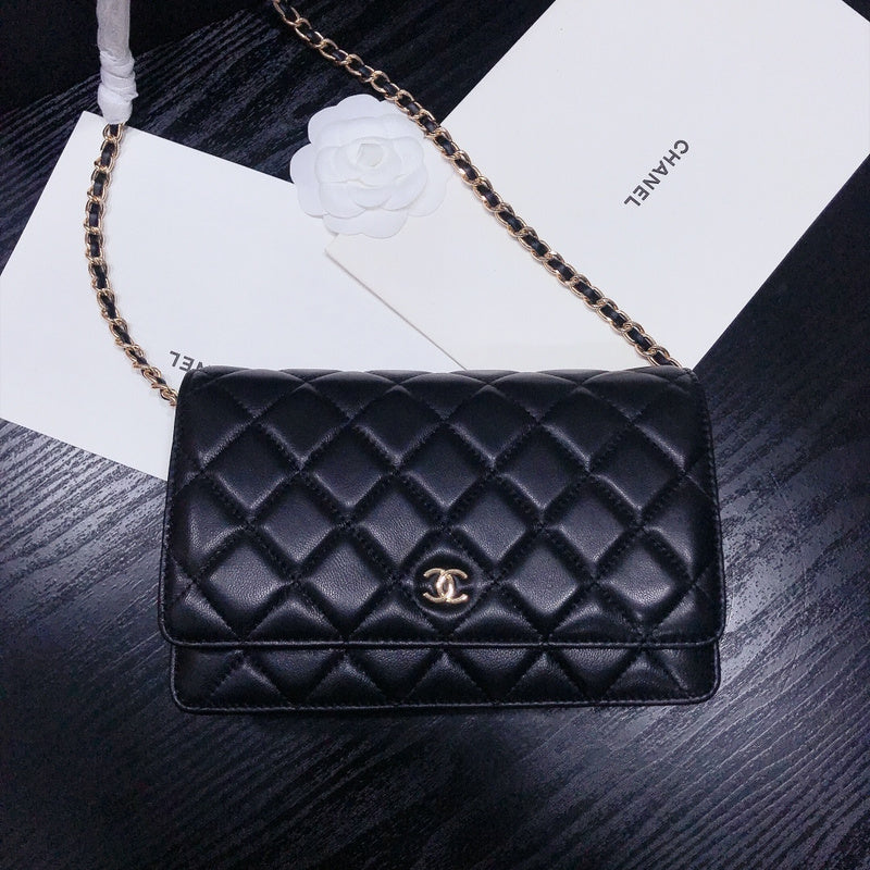 XCP018 Bag leather 19-13-4CM Bag Gold