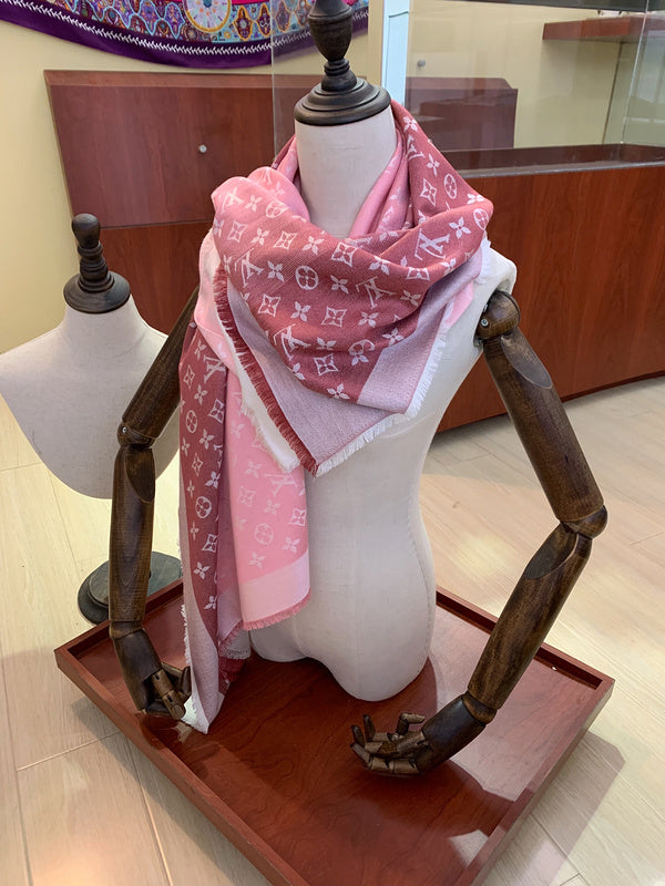 XLC28 Hidh quality 60% silk 40% wool Scarf