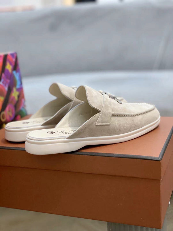 GLS19 Leather shoes Women35-42 Man40-45 Slipper with box