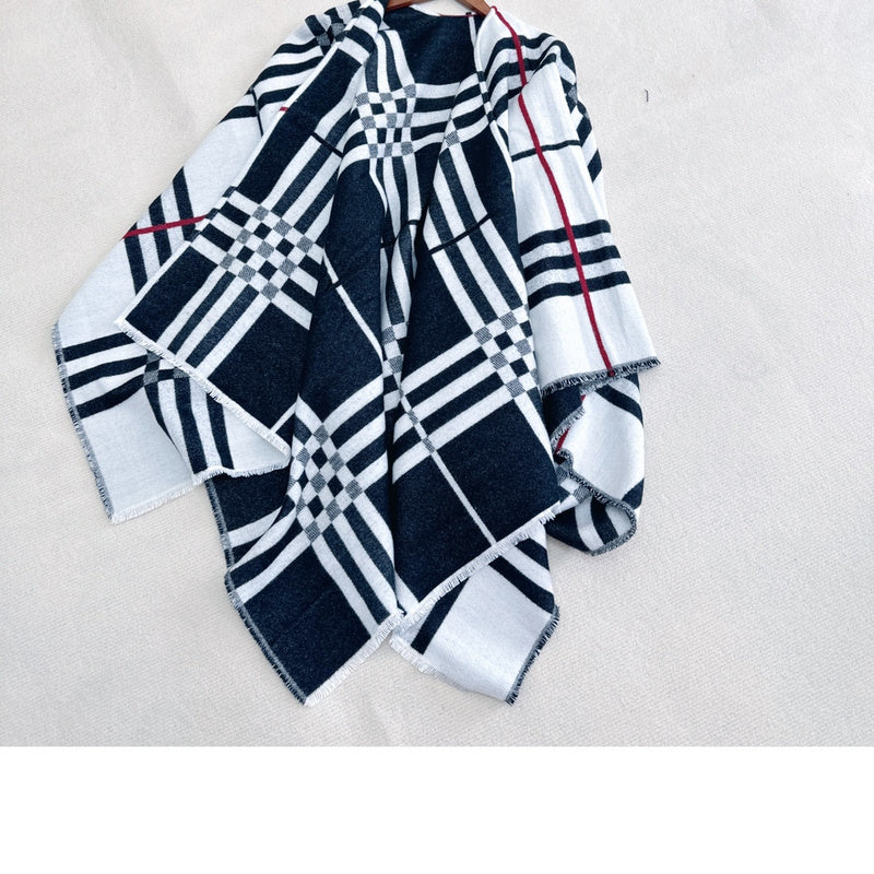 XBC12 Scarf 42% wool 42% silk 16% cotton 140-140CM blanket