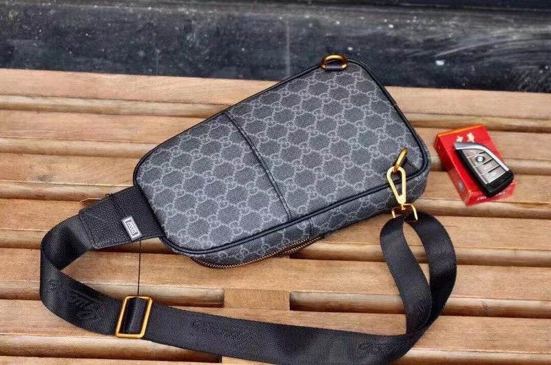 GGP22 Men Shoulder bag leather bag handbag 18-31-5CM