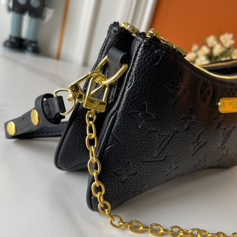 LLP08 Leather bag 24.5-13.5-6.5CM Denim Bags
