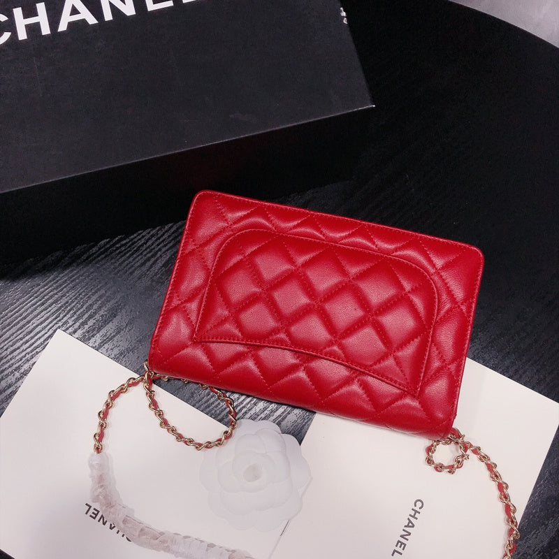 XCP018 Bag leather 19-13-4CM Bag Gold