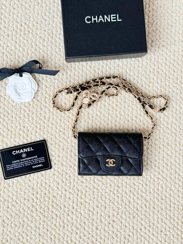 LCP02 Wallet Bag 13.1-7.5-2.1CM Leather bags with box