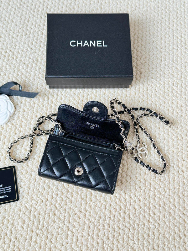 LCP02 Wallet Bag 13.1-7.5-2.1CM Leather bags with box