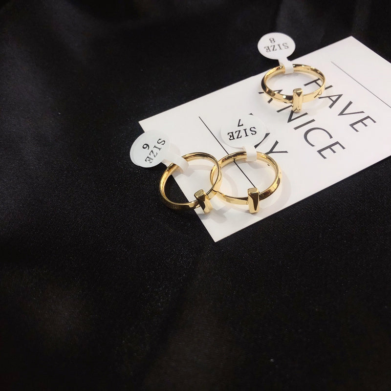 J035   Ring 316 steel jewelry