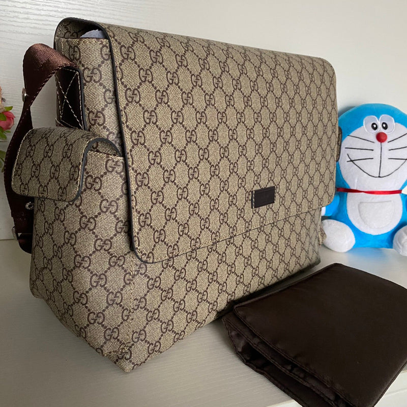 LGP51 Leather shoulder bag big 44-28-14CM travel  for women and men bag