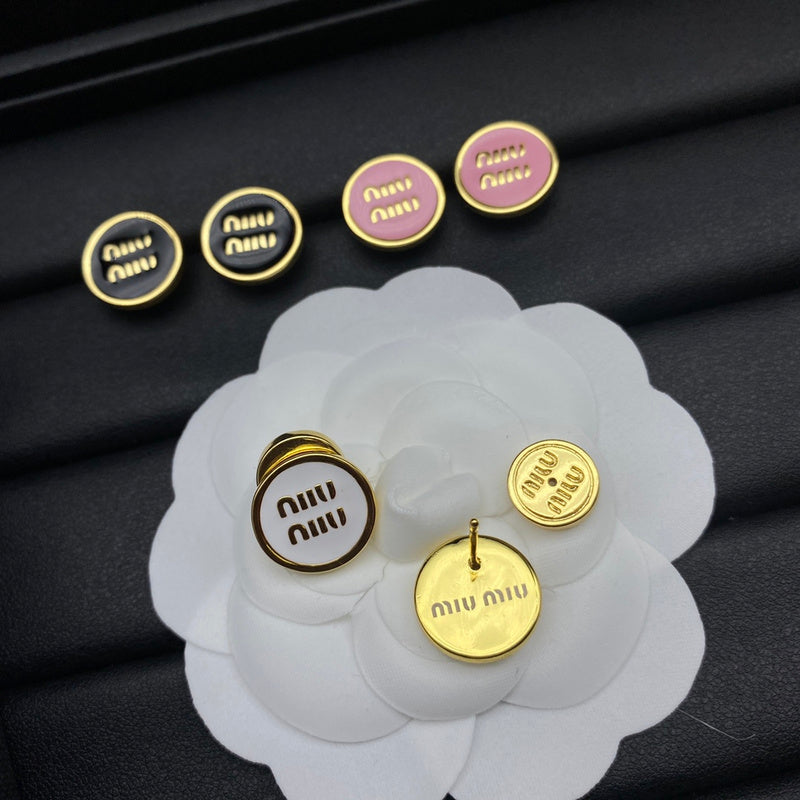 MIE3  Women's fashion new stud earrings jewelry necklace