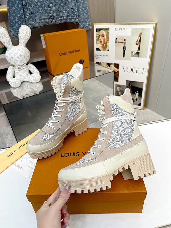 OLS28 Leather Women Shoes 35-42 with box