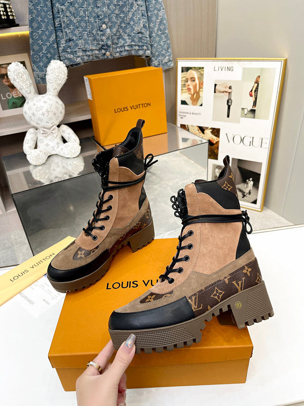 OLS28 Leather Women Shoes 35-42 with box