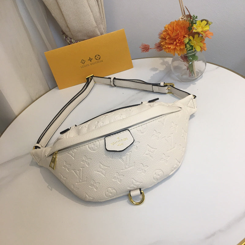 LLP13 Leather bag 37-14-13cm Belt  for women and men  bag