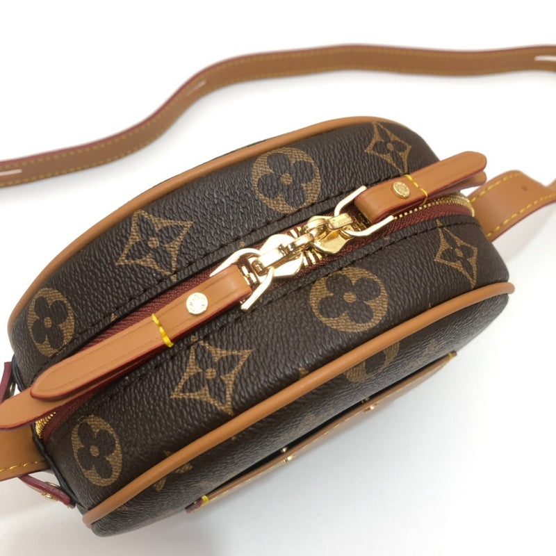 GLP201 Louis Vuitton Classic Women's Shoulder Bag Round Leather Crossbody Bag 18x16x6x5CM