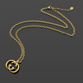GN03   Letter Pendant Necklace Jewelry