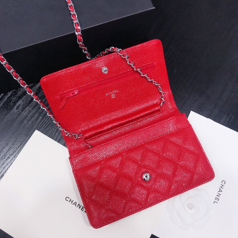 XCP015 Bag leather 19-13-4CM Bag Silver