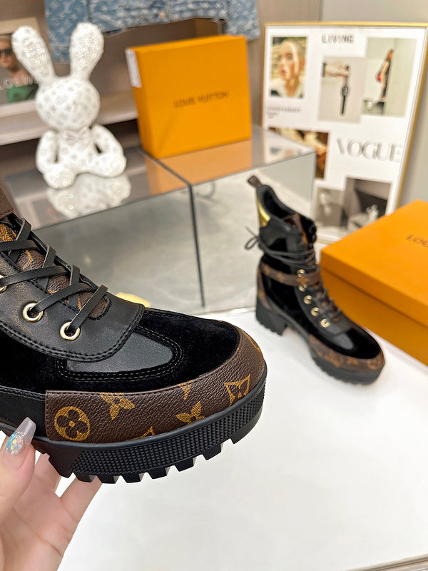 OLS28 Leather Women Shoes 35-42 with box