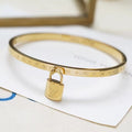 LVB115   316L Steel Gold Plated Bracelet High Quality Jewelry