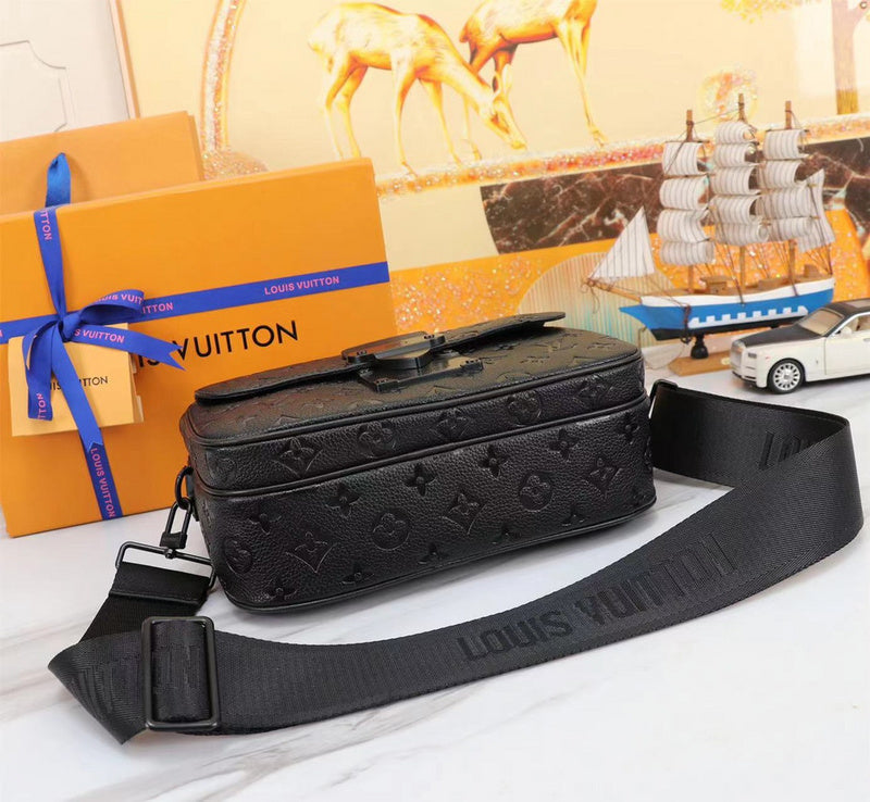 GLP066  High quality leather bag men bag  22 x 18 x 8CM for women and men