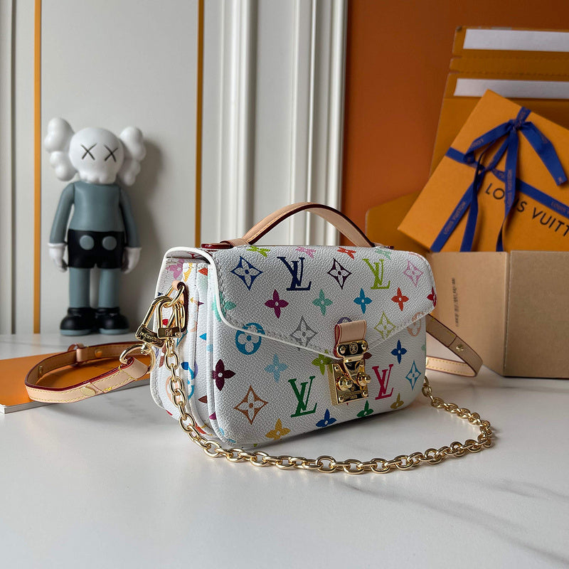 LLP024 Leather bag 21.5x13.5x6CM Bags
