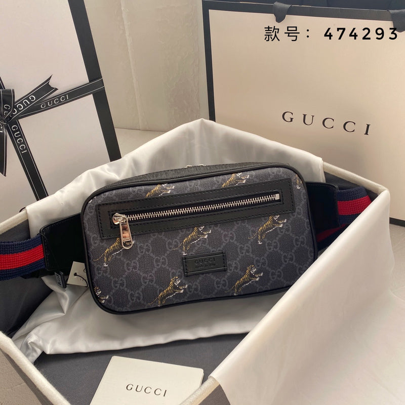 LGP23 Pocket Bag 24-14-5.5CM Leather  for women and men  Bags