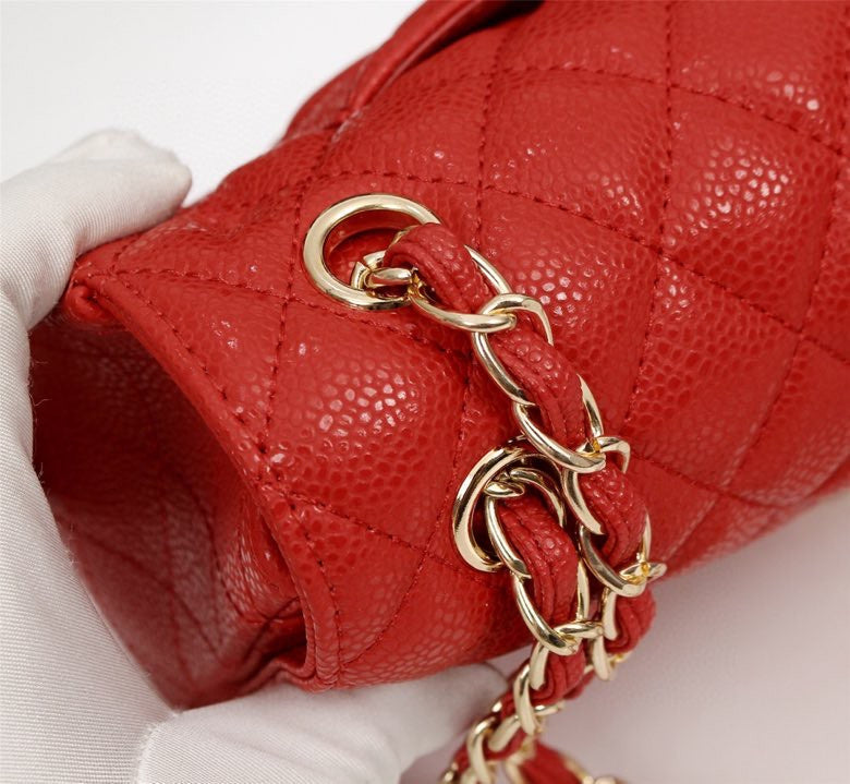 XCP06 Leather bag 25-15-7.5CM Cowhide Bags